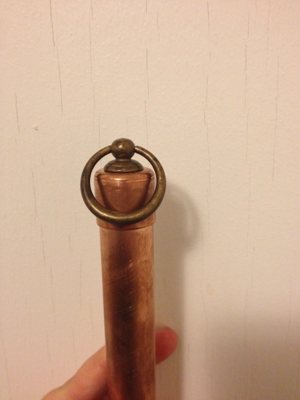 Review:  Antiqued Copper and Brass Spreader Bar from Mercury Design
